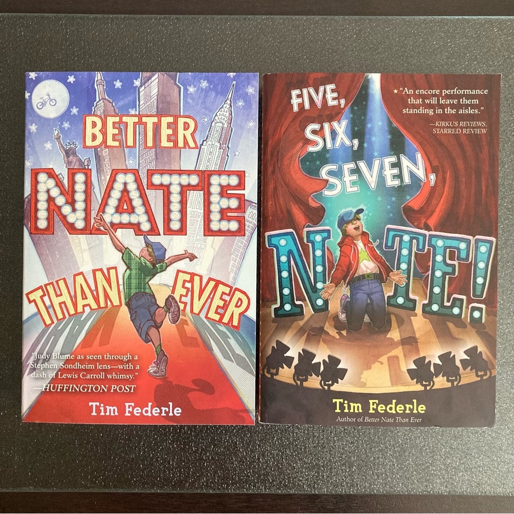 SIMON & SCHUSTER 2 Nate novels